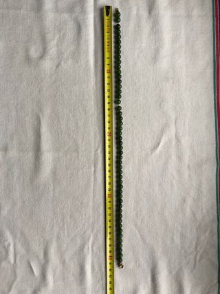 Collana in perle di giada.