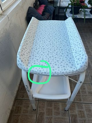 Bañera cambiador bebé