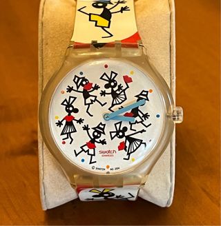 Swatch Watch “Time for a Kiss” STGK104 Game 2004