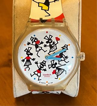 Swatch Watch “Time for a Kiss” STGK104 Game 2004