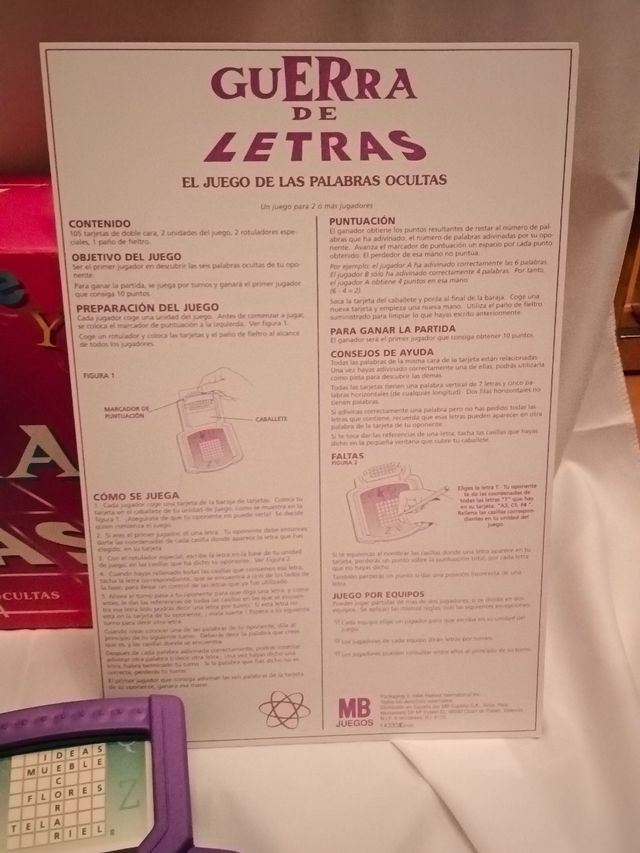 Juego Guerra de Letras