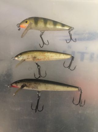 Lote de señuelos rapala