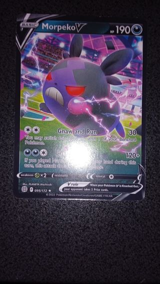 Carta Pokémon Morpeko V
