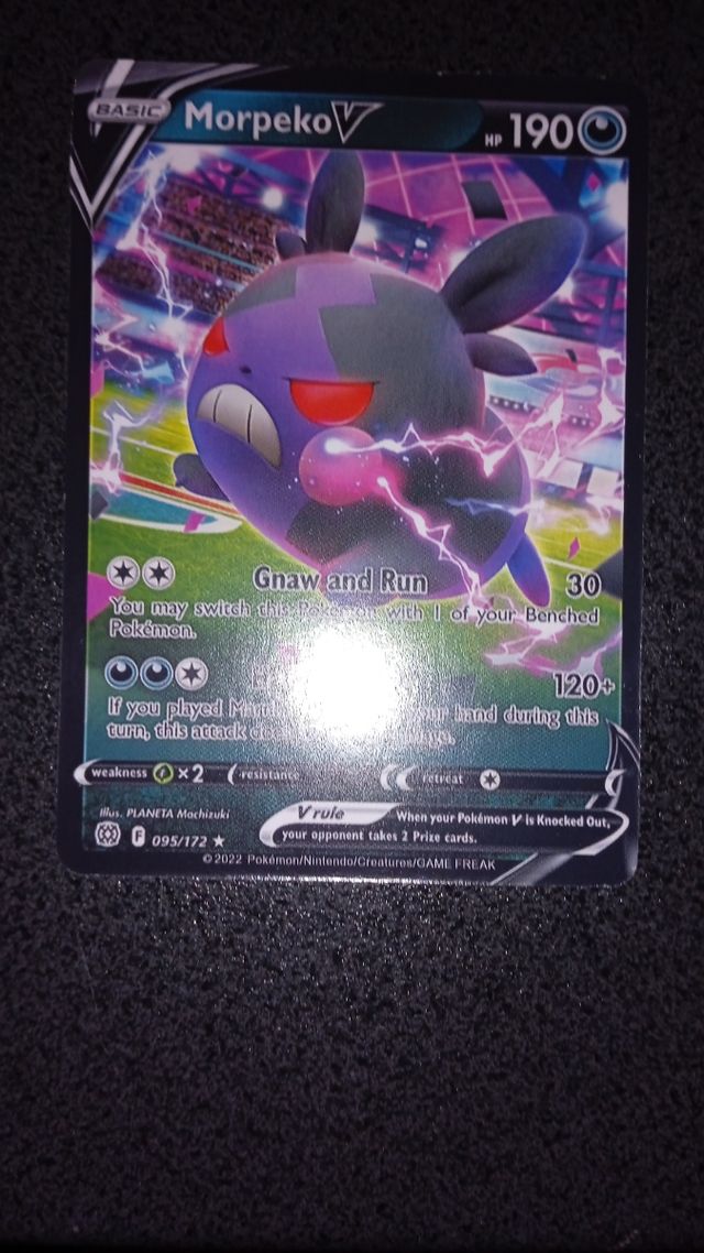 Carta Pokémon Morpeko V