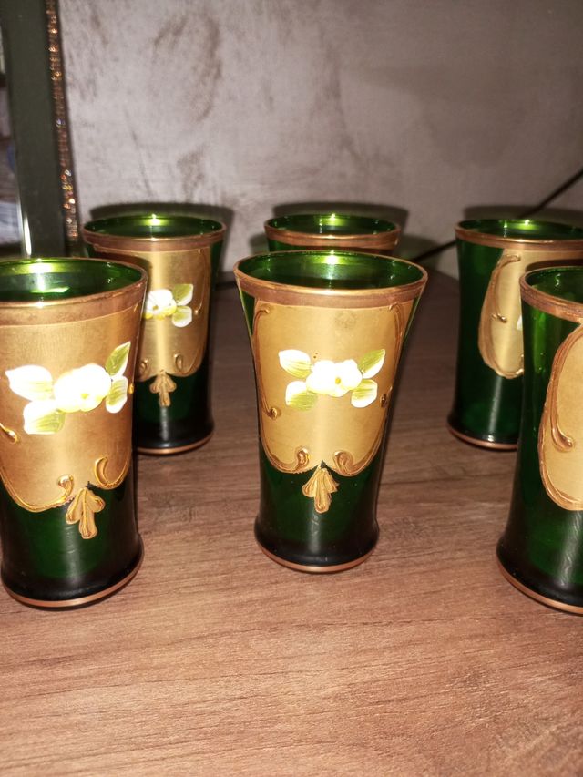 Bicchierini vintage in vetro