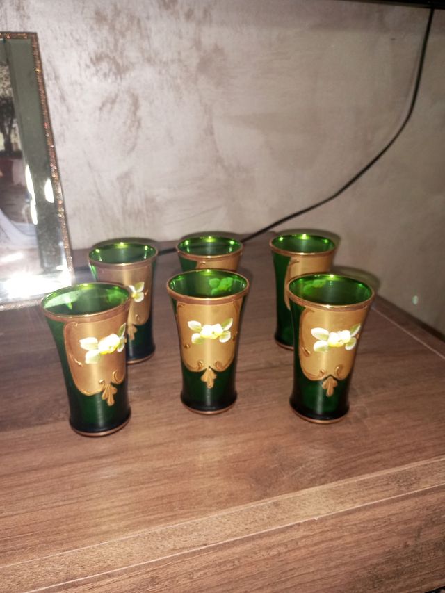 Bicchierini vintage in vetro