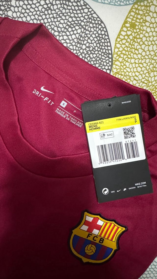 Camiseta Barça Hombre S NUEVA