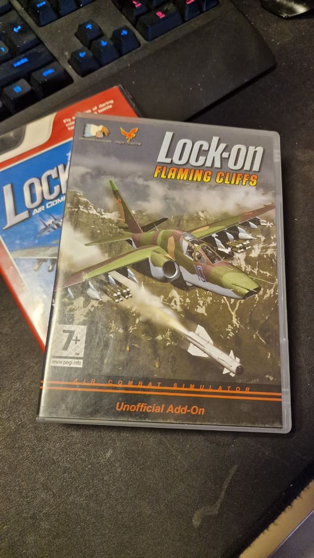 LOCK ON air combat simulation + Flaming cliffs
