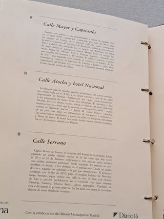 Álbum de postales de Madrid