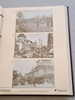 Álbum de postales de Madrid