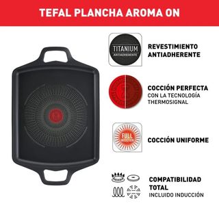 Oferta! Tefal Aroma On Plancha de Aluminio Fundido