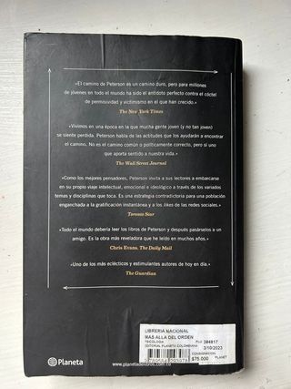 Más Allá Del Orden 12 nuevas reglas para vivir