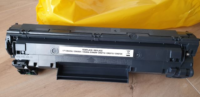 Cartucho tóner láser vacío de impresora