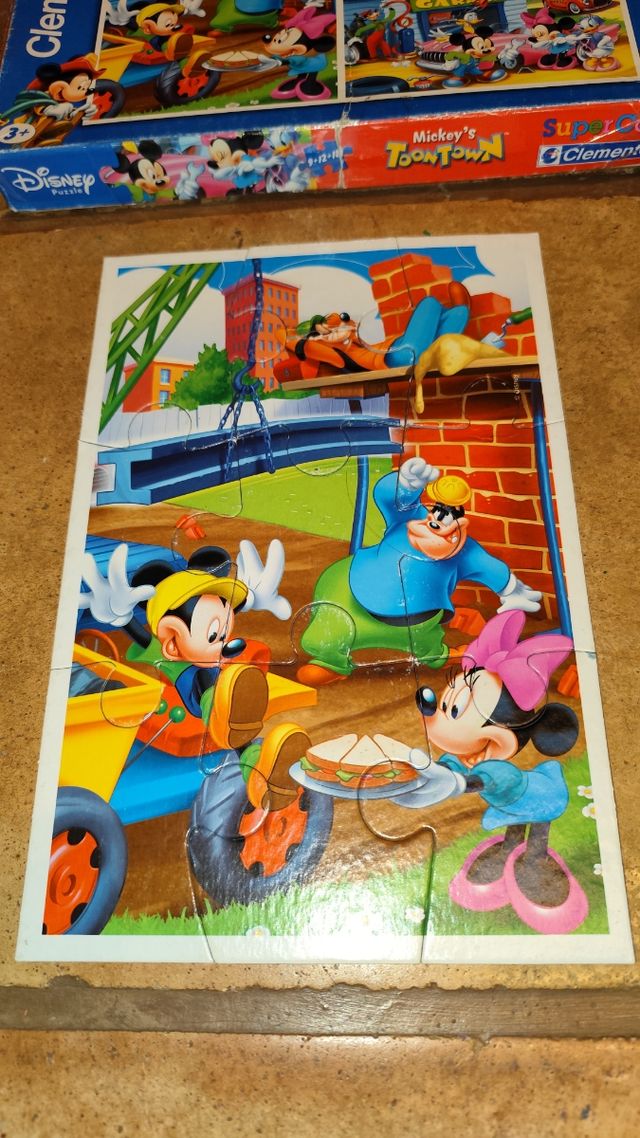 Puzzle progresivo de Clementoni