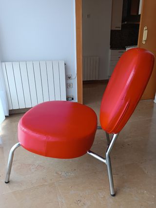 Sillon, butaca roja