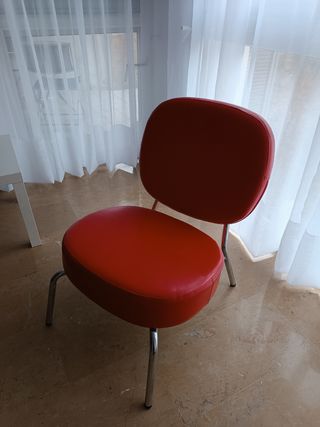 Sillon, butaca roja