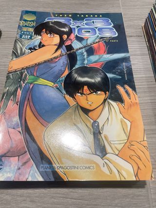 manga de 3x3 Ojos