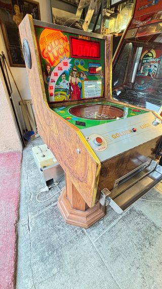 Tragaperras antigua ruleta