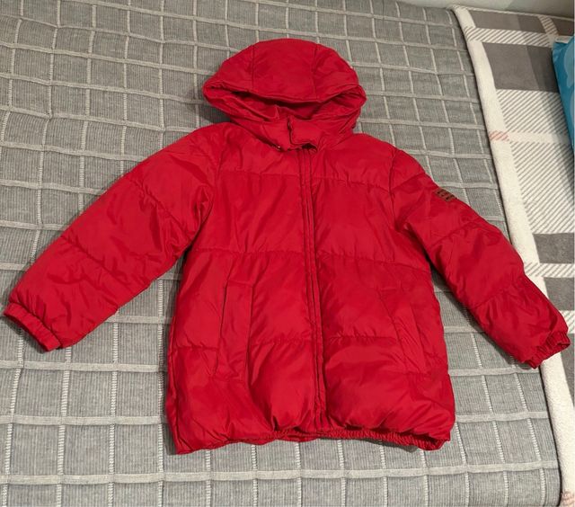 Abrigo 5años 11ctm rojo niño mayoral