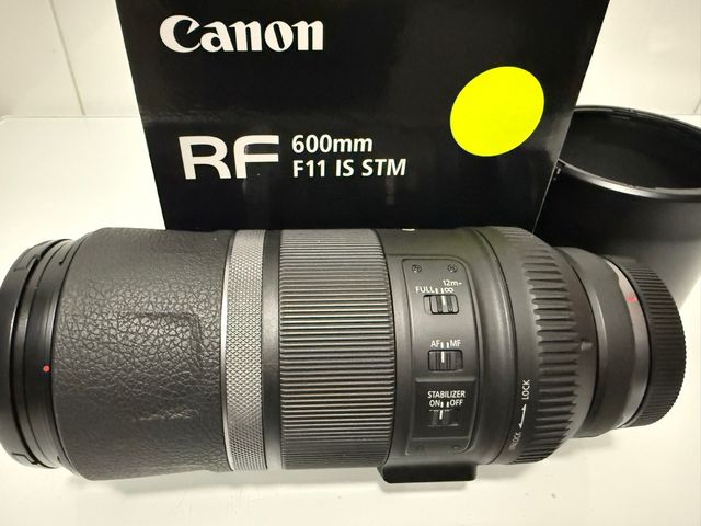 Objetivo CANON RF600mm