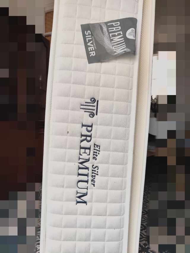 Colchón Viscoelástico 135 x 190 Élite Silver Premi