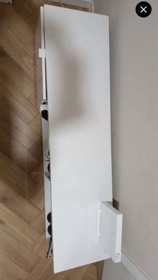 Mueble recibidor blanco