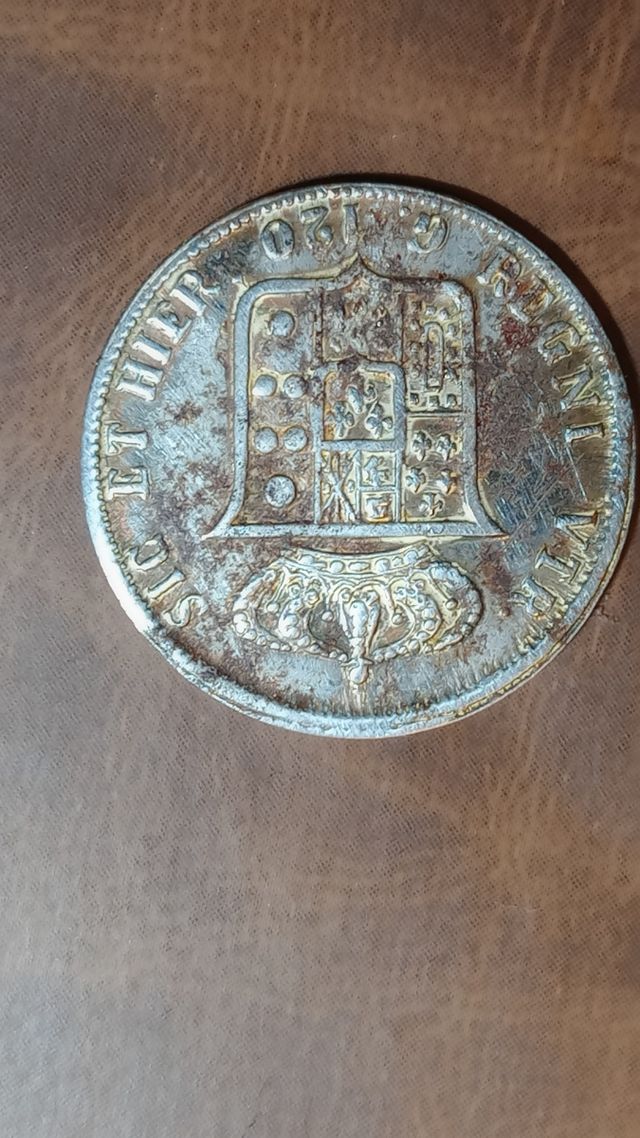 Moneta antica 1859 riproduzione