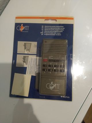 Vendo alarma de puerta programable