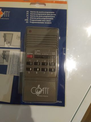 Vendo alarma de puerta programable