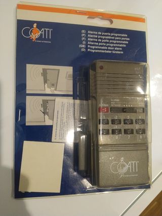 Vendo alarma de puerta programable
