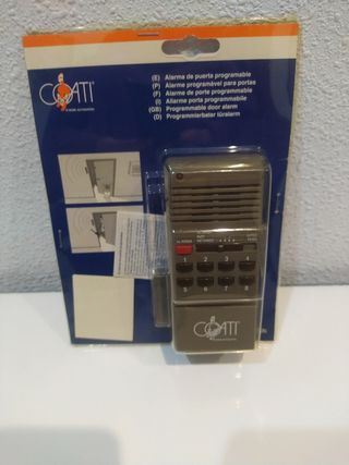 Vendo alarma de puerta programable