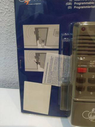Vendo alarma de puerta programable