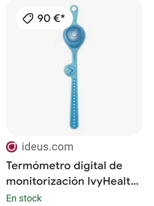 Termómetro digital movil bebé con App NUEVO
