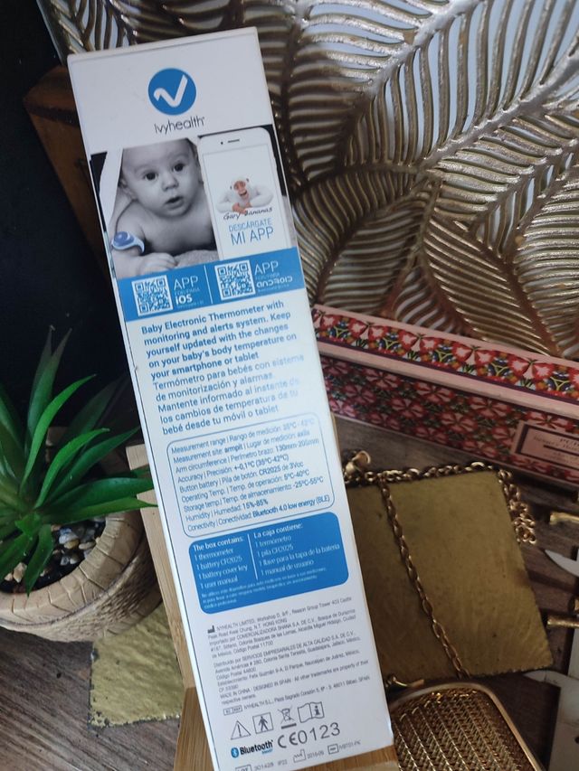 Termómetro digital movil bebé con App NUEVO