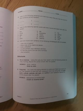 Cuaderno Interacciones: inglés -español