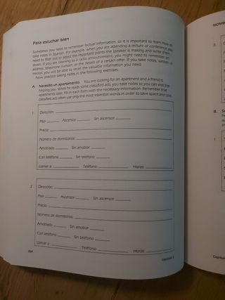 Cuaderno Interacciones: inglés -español