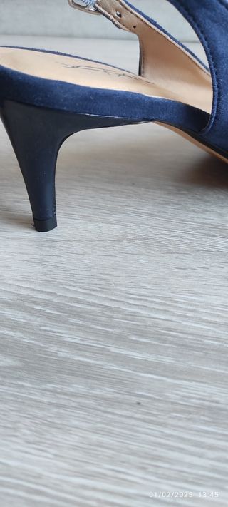 Zapatos destalonados T: 40 seminuevo