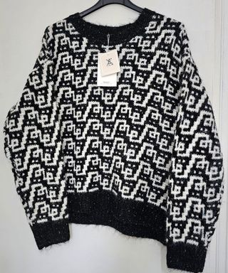 Jersey punto mujer vintage