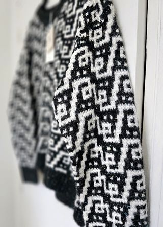 Jersey punto mujer vintage