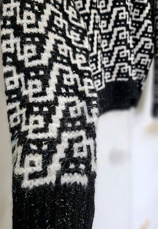 Jersey punto mujer vintage