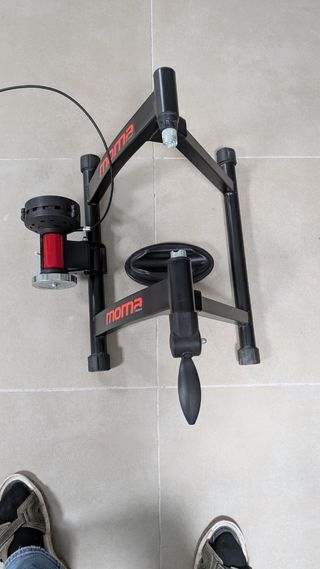 Rodillo bicicleta entrenamiento 