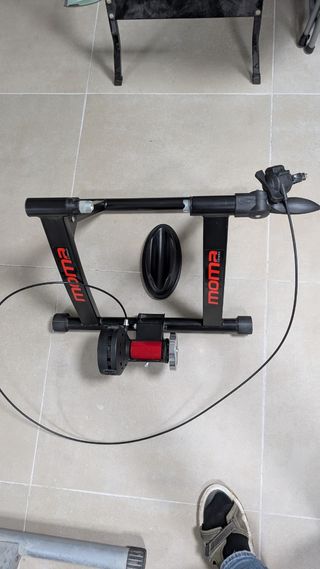 Rodillo bicicleta entrenamiento 