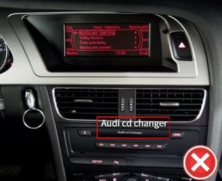 Radio Navegador MMI 2G Audi A4 A5 07-09+camera