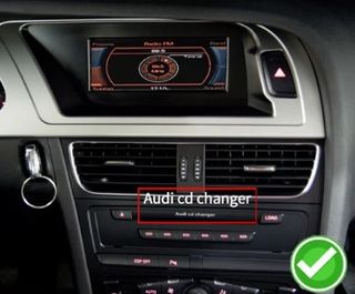 Radio Navegador MMI 2G Audi A4 A5 07-09+camera