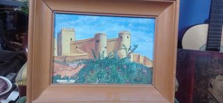 Cuadros al oleo medianos Alcazaba