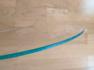 Cristal redondo para reloj pared