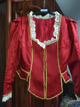 Corpiño rojo fallera