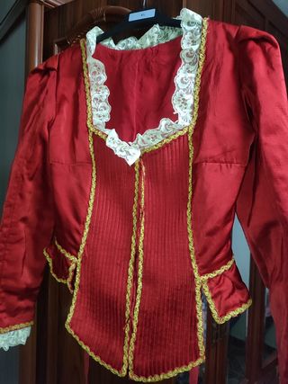 Corpiño rojo fallera