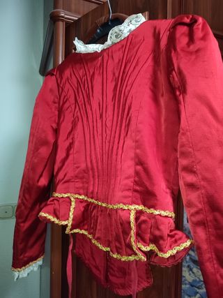 Corpiño rojo fallera