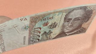 Billete 5.000 Pesetas 1.992 Cristóbal Colón